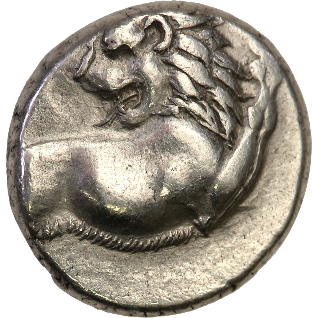 Grecja, Bospor Cymeryjski. Chersonese. Hemidrachma 400-338 p.n.e.